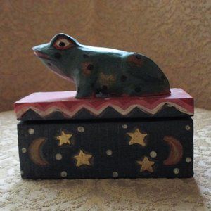 frog - trinket box